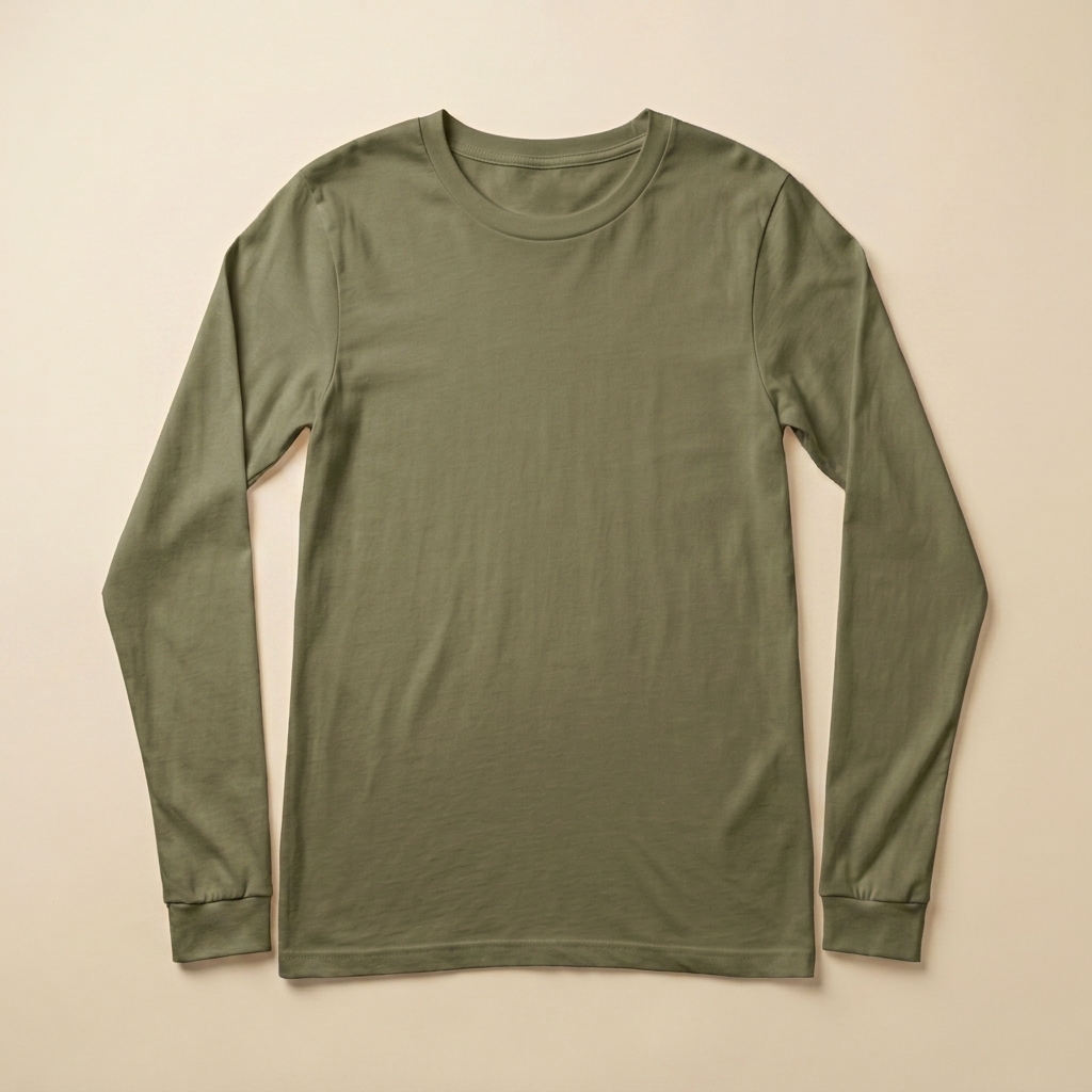 OP_LONGSLEEVESHIRTS_356 - color Military Green